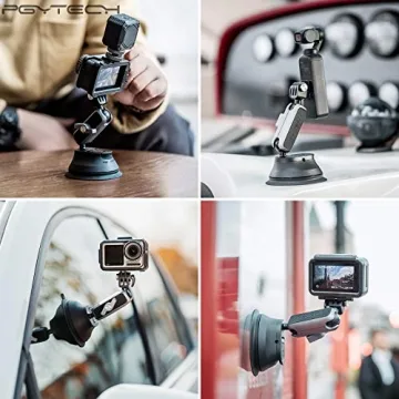 Strong Suction Cup Mount for GoPro and DJI Cameras