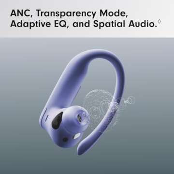 Beats Powerbeats Pro 2 Wireless Bluetooth Earbuds - Noise Cancelling, Heart Rate Monitor, IPX4, Up to 45H Battery & Charging Case, Works with Apple & Android - Hyper Purple