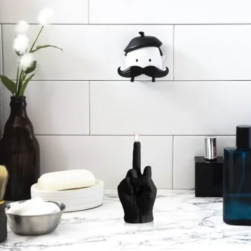 6sisc Middle Finger Candle Fun Home Decor Gift