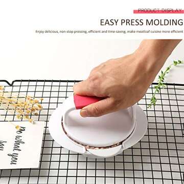 Perfectly Sized Burger Press for Flawless Patties