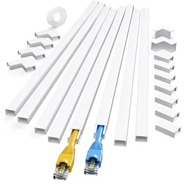 Yecaye Cord Hider Kit - Smart Cable Management Solution for Home Office