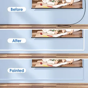 Yecaye Cord Hider - Cable Concealer for Home Office