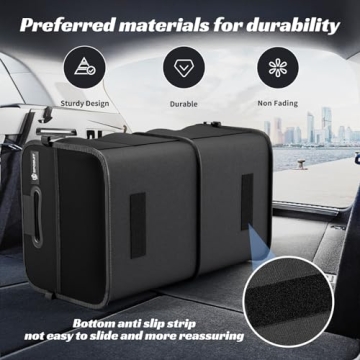 Sposuit Trunk Organizer - Spacious & Durable Car Storage