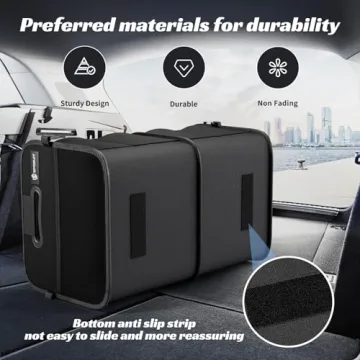 Sposuit Trunk Organizer - Spacious & Durable Car Storage