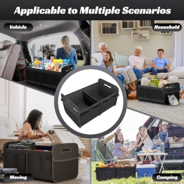 Sposuit Trunk Organizer - Spacious & Durable Car Storage