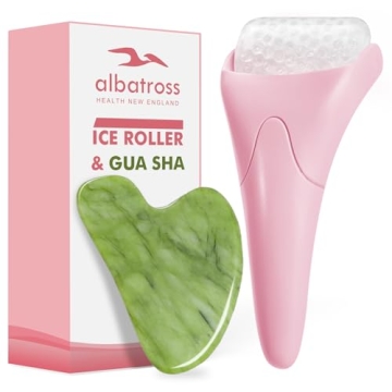 Gua Sha Ice Roller Set for Puffiness & Radiant Skin