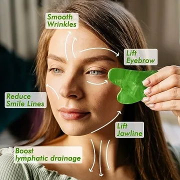 Gua Sha Ice Roller Set for Puffiness & Radiant Skin