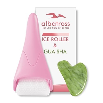 Gua Sha Ice Roller Set for Puffiness & Radiant Skin