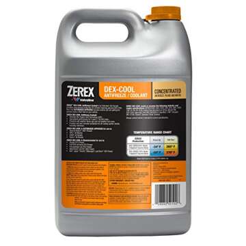 Zerex DEX-Cool Organic Acid Technology 50/50 Ready-to-Use Antifreeze/Coolant 1 GA