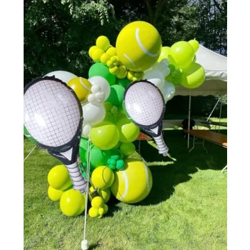 Tennis Party Balloons - Vibrant Decorations for Events