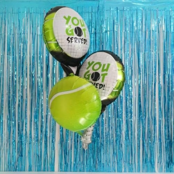 Tennis Party Balloons - Vibrant Decorations for Events