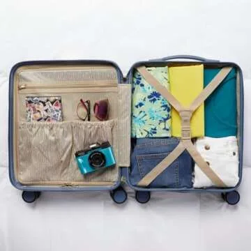 Samantha Brown 19" Hardside Mini Spinner Luggage