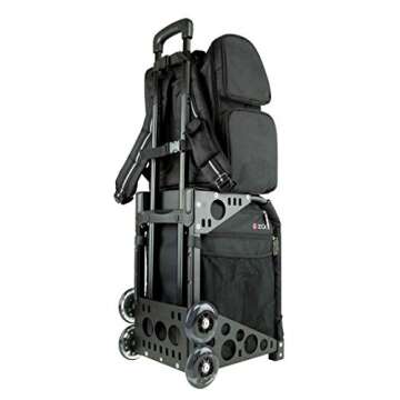 ZUCA Artist Backpack with Four Vinyl-Lined Utility Pouches