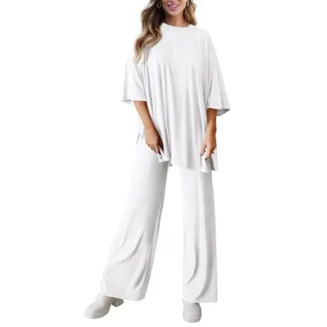 PRETTYGARDEN Women's Stylish 2 Piece Lounge Outfit - Chic Comfort