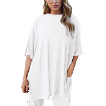 PRETTYGARDEN Women's Stylish 2 Piece Lounge Outfit - Chic Comfort