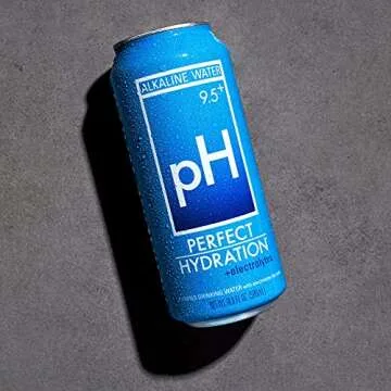 Perfect Hydration 9.5+ pH Alkaline Water in Cans
