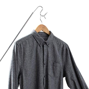 Organize It All Reach Hook Perfect for High Clothing Access
