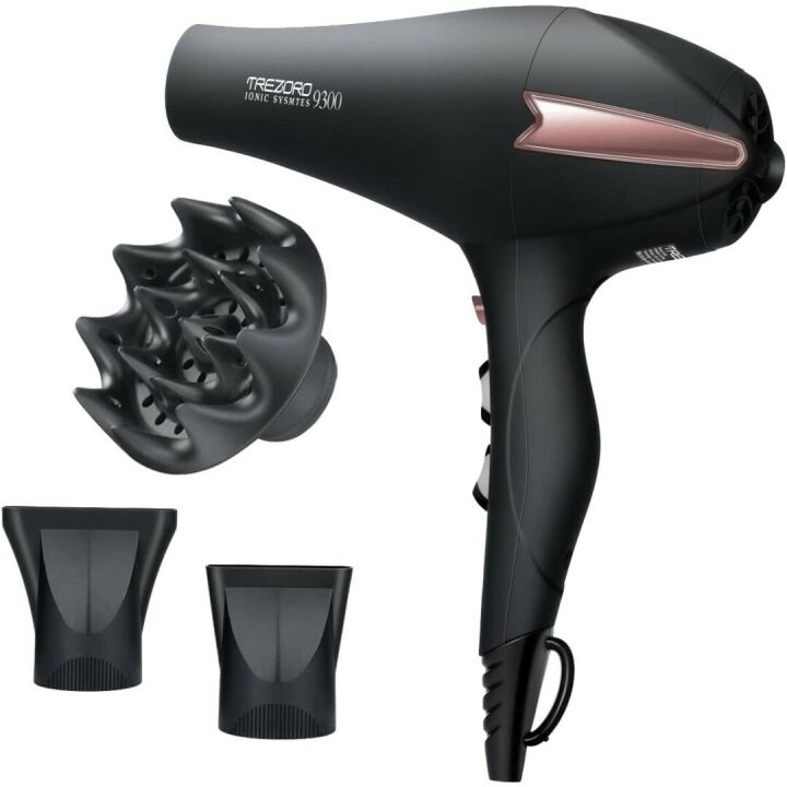 Professional Ionic Hair Dryer with Diffuser