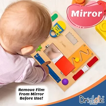 Montessori Busy Board - 12 Educational Activities for Kids