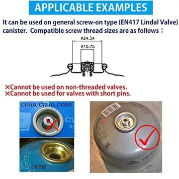 Campingmoon 4.7" Height Extension Pole for Lanterns