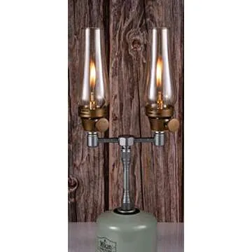 Campingmoon 4.7" Height Extension Pole for Lanterns