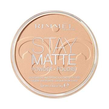 Rimmel Stay Matte Pressed Powder, Sandstorm, 0.49 Ounce (Pack of 2)