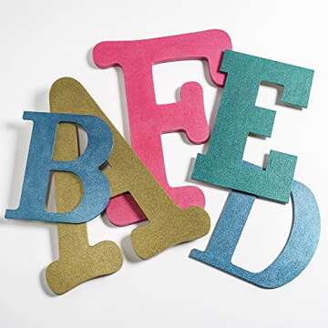 FolkArt Glitter Acrylic Paint Set - Vibrant Glitter Colors