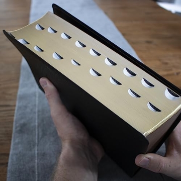 MacArthur NASB Study Bible Large Print Leather Indexed