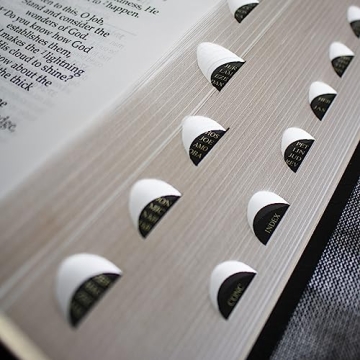 MacArthur NASB Study Bible Large Print Leather Indexed