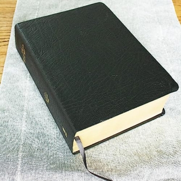 MacArthur NASB Study Bible Large Print Leather Indexed