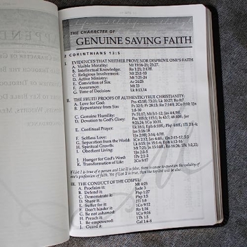 MacArthur NASB Study Bible Large Print Leather Indexed