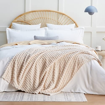 EXQ Home Fleece Blanket - Soft, Stylish & Cozy