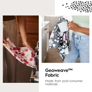 GEOMETRY Quick Dry Kitchen Towels - Stylish & Functional Set