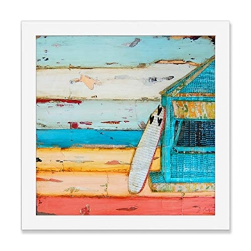 Sun Fun Young - Danny Phillips Art Print, Coastal Beach Decor, Unframed