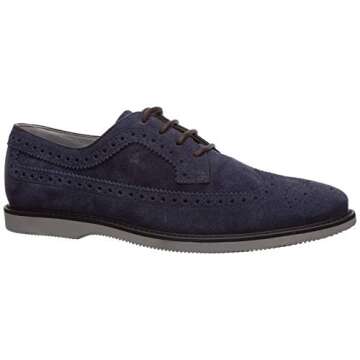 .Hogan Men H316 lace-up Shoes blu Scuro 6.5 US