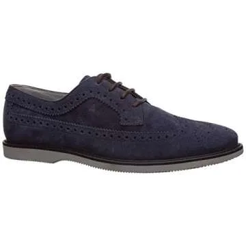 .Hogan Men H316 lace-up Shoes blu Scuro 6.5 US