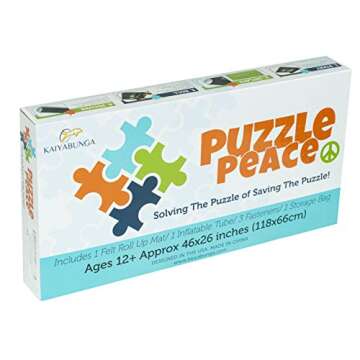 Jigsaw Puzzle Roll up Mat- Puzzle Saver-Puzzle Accessories Puzzle Storage, Puzzle mat Roll up, Puzzle Keeper Mat. Roll up Puzzle mats for Jigsaw Puzzles