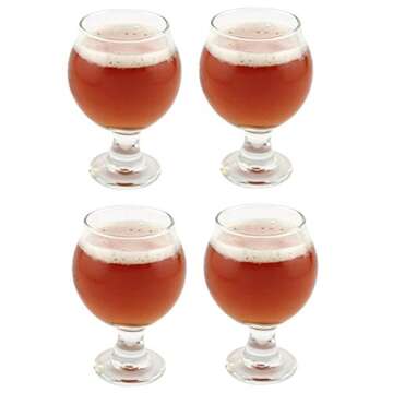 Libbey Belgian Beer Taster Glass 5 oz - Perfect for Sampling Brews
