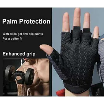 SUJAYU Workout Gloves for All Fitness Levels, Durable Gear