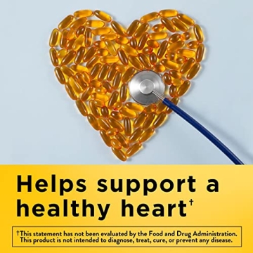Nature Made Fish Oil 1000 mg Softgels for Heart Health