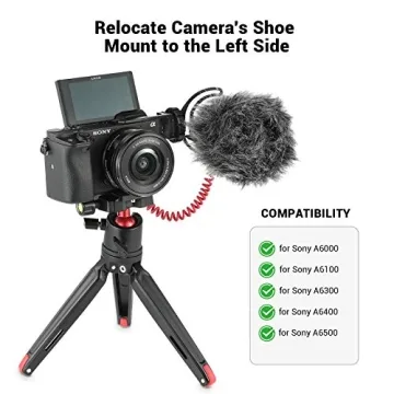 SMALLRIG Cold Shoe Adapter for Sony A6000 Series Cameras