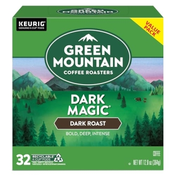 Green Mountain Dark Magic K-Cup Pods for Bold Coffee Lovers