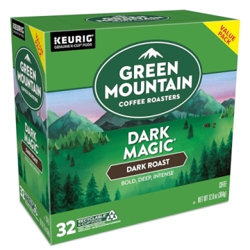 Green Mountain Dark Magic K-Cup Pods for Bold Coffee Lovers