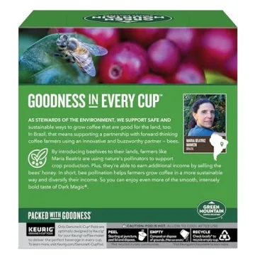 Green Mountain Dark Magic K-Cup Pods for Bold Coffee Lovers