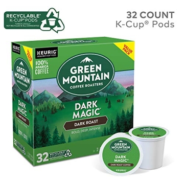 Green Mountain Dark Magic K-Cup Pods for Bold Coffee Lovers