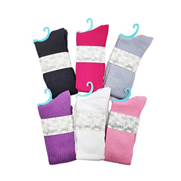 Winterlace Women’s Heavy Extra Long Slouch Socks 6 Pairs