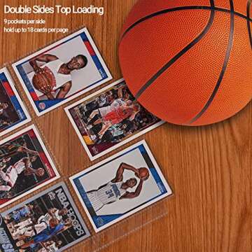 900 Pockets Trading Card Sleeves for Collectors