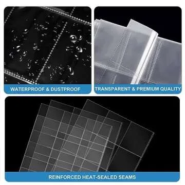 900 Pockets Trading Card Sleeves for Collectors