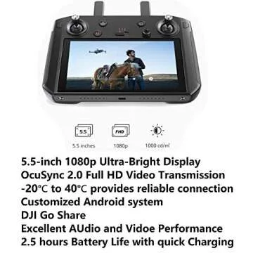 DJI Mavic 2 Pro (20 MP Hasselblad Camera) with Fly More Kit and with Most Wished for Accessories (3 Batteries, ND filters, iPad Mount, Extreme microSD Card and More)