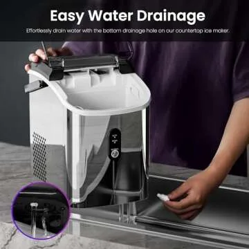 Buy Kismile Nugget Ice Maker for Chewy Ice Anytime